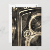 Rolleiflex-Kamera Postkarte (Vorne/Hinten)
