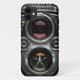 Rolleiflex Vintager Reflexkamera-Kasten iPhone 11 Hülle