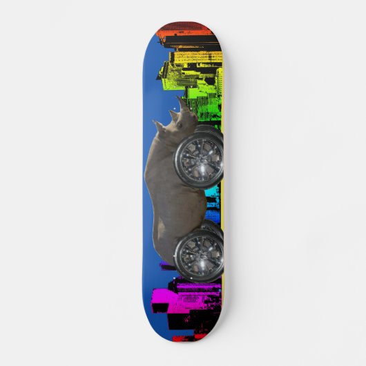 Rollen auf 22' s [Nashorn] Skateboard (Vorderseite)