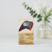 ROLLEN AUF ANTIKABELPRÜFUNG VISITENKARTE (Stehend Vorderseite)