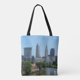 Rollen auf der Fluss-Cleveland-Taschen-Tasche Tasche