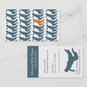 Rollen auf Wiederholungs-Visitenkarten Visitenkarte (Vorne/Hinten)