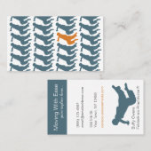 Rollen auf Wiederholungs-Visitenkarten Visitenkarte (Vorne/Hinten)