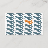 Rollen auf Wiederholungs-Visitenkarten Visitenkarte (Vorderseite)