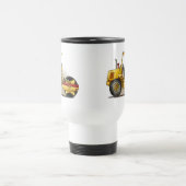 Rollen-Bau-Reise-Tasse Reisebecher (Mittel)