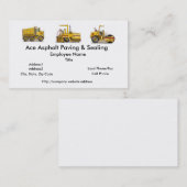 Rollen-Baugewerbe-Karten Visitenkarte (Vorne/Hinten)