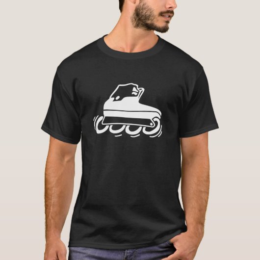 Rollen-Beschaufelung T-Shirt (Vorderseite)
