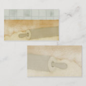 Rollen-Buttonteigmehlbäckergebäck-Kochsgeschäft Visitenkarte (Vorne/Hinten)