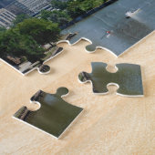 Rollen Clevelands, Ohio auf dem Fluss-Puzzlespiel Puzzle (Seite)