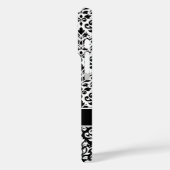 Rollen-Damask-2Part-Ptn-BW-Band (Custom) Case-Mate iPhone Hülle (Rückseite / Links)