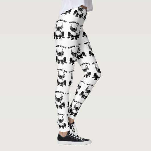 Rollen-Derby-Flügel Leggings (Rechts)