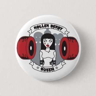 Rollen-Derby-Königin Button