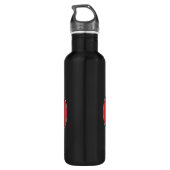 Rollen-Derby-Königin Trinkflasche (Rückseite)