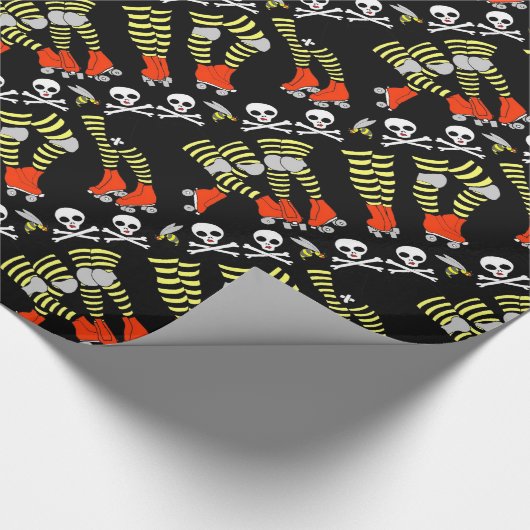 Rollen-Derby-Packpapier-Geschenk-Verpackung Geschenkpapier (Ecke)