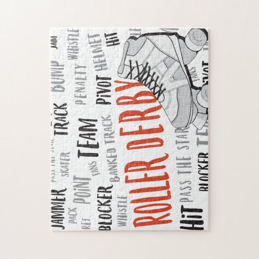 Rollen-Derby-Puzzlespiel Puzzle (Vertikal)