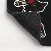 Rollen-Derby-Störsender kundengerecht Mousepad (Ecke)