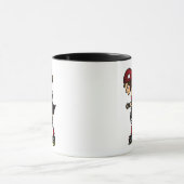 Rollen-Derby-Störsenderrot Tasse (Zentrum)