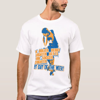 Rollen-Derby-Tochterblau T-Shirt