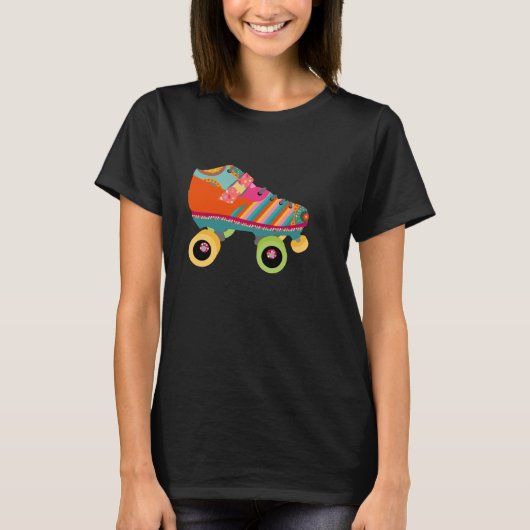 Rollen-Disco-Skate T-Shirt (Vorderseite)