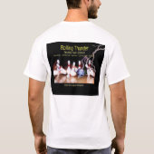 Rollen-Donner-Team-Shirt T-Shirt (Rückseite)