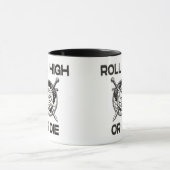 Rollen hoch oder 20-seitige Würfel die Tasse (Zentrum)