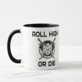 Rollen hoch oder 20-seitige Würfel die Tasse (Links)