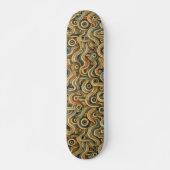 Rollen in Retro Skateboard (Vorne)