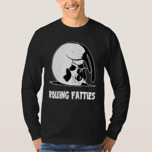 Rollen Katzen Katzenoutfit Katzenkatze Vater Katze T-Shirt