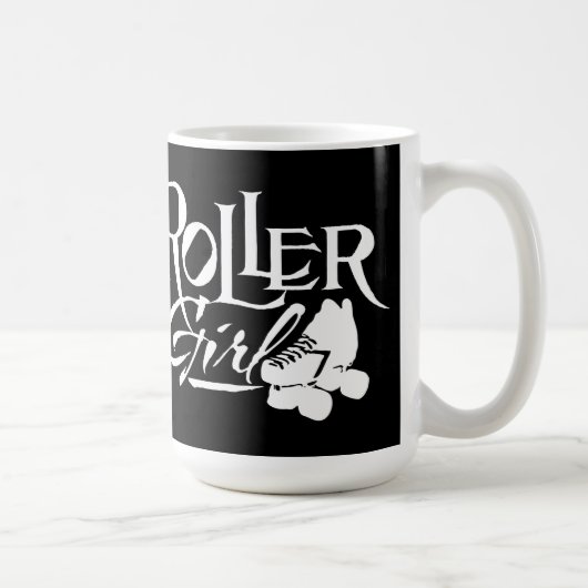 Rollen-Mädchen, Rolle Derby Tasse (Rechts)