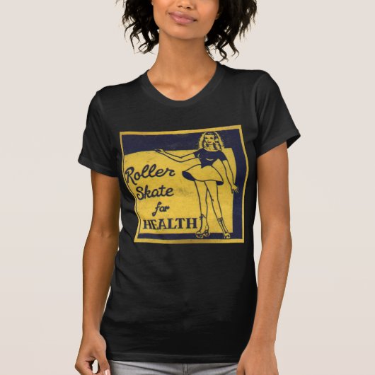 Rollen-Mädchen T-Shirt (Vorderseite)