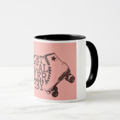 Rollen-Mädchen-Tasse Tasse (VorderseiteRechts)