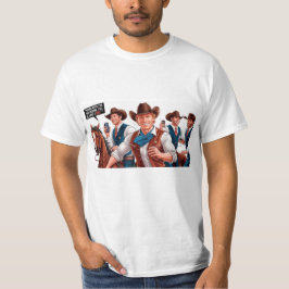 Rollen mit dem T - Shirt "Groom T - Shirt"