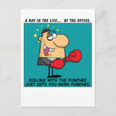 Rollen mit den Stempeln Postkarte (Vorderseite)