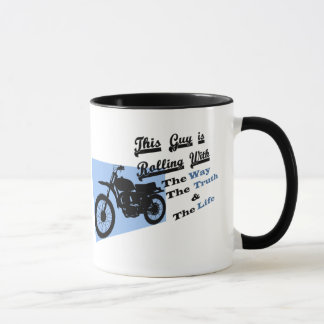 Rollen mit der Kaffee-Tasse Tasse
