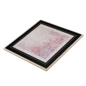 Rollen mit Rose Viktorianischer Stil Fliese (Seite)