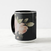Rollen mit Rose Viktorianischer Stil Tasse (Vorderseite Links)