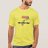 Rollen (Paint Roller) T-Shirt (Vorderseite)