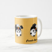 Rollen-Panda-Tasse Kaffeetasse (VorderseiteRechts)