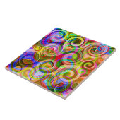 Rollen Pastel geometrisch abstrakt Fliese (Seite)