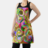 Rollen Pastel geometrisch abstrakt Schürze (InSitu)