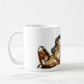 Rollen-Pferd Kaffeetasse (Links)