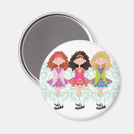 Rollen-Princesses Magnet (Vorderseite/Rückseite)