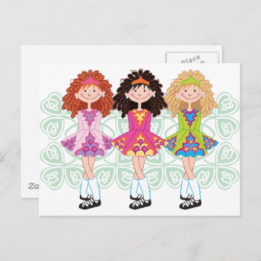 Rollen-Princesses Postkarte (Vorne/Hinten)