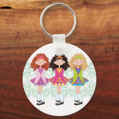 Rollen-Princesses Schlüsselanhänger (Vorderseite)