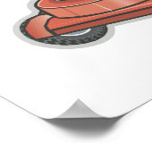 Rollen (Rasenmäher) Poster (Ecke)