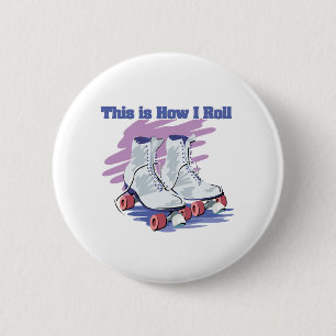 Rollen (Roller-Skate) Button