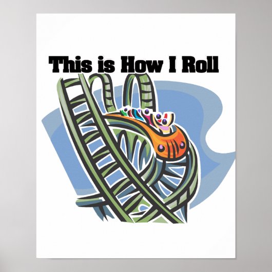 Rollen (Roller-Untersetzer) Poster (Vorne)