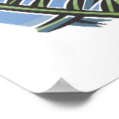 Rollen (Roller-Untersetzer) Poster (Ecke)