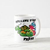 Rollen-Schildkröte-Presse-Tasse Kaffeetasse (VorderseiteRechts)
