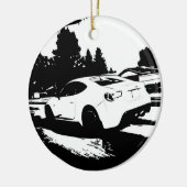 Rollen-Schuss des Scions-FR-S Keramik Ornament (Links)